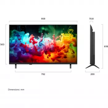 LG 43QNED7EB3C 43 pollici QNED 4K UHD Smart TV con webOS 24 e processore AI