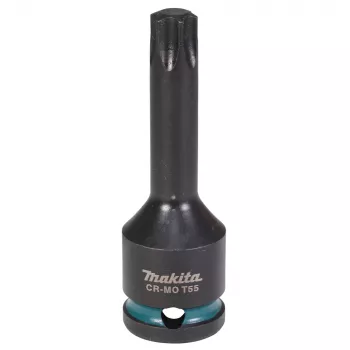 Makita Impact Black 1/2 pollice Attacco Torx Chiave a bussola T55, 78 mm Lunghezza E-19847