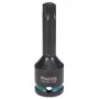 Makita Impact Black 1/2 pollice Attacco Torx Chiave a bussola T55, 78 mm Lunghezza E-19847