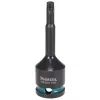 Makita Impact Black 1/2 pollice Inserti a bussola Torx T35, 78 mm E-19803