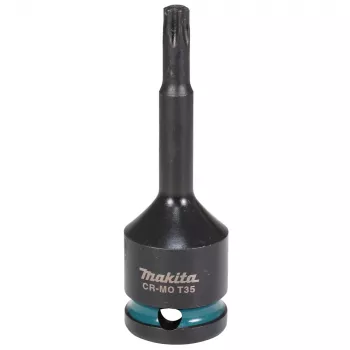 Makita Impact Black 1/2 pollice Inserti a bussola Torx T35, 78 mm E-19803