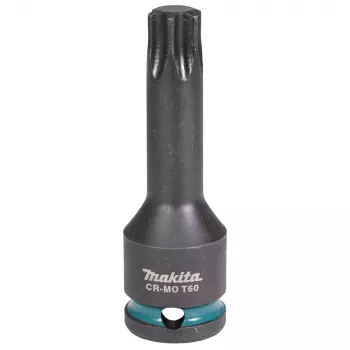 Makita Impact Black 1/2 pollice Chiave a bussola Torx T60, 78 mm E-19853