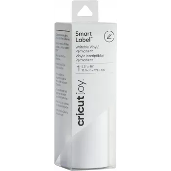 Cricut Joy Smart Vinyl Permanente Bianco 5,5 pollici x 4 piedi (2007359)