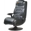 X Rocker Pro 4.1 sedia gaming a piedistallo con audio surround 2.1, vibrazione, Bluetooth - nera
