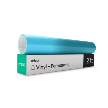 Cricut Vinile permanente attivato a freddo 30,5x61cm Blu-Turchese (2009588)