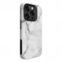 Evelatus custodia Armor per Apple iPhone 15 Pro – ibrida TPU+PC, marmo bianco stampa personalizzata