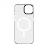 Evelatus custodia trasparente MagSafe per iPhone 15 Plus con motivo floreale