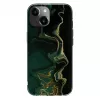Evelatus custodia in PC per Apple iPhone 15 marmo verde scuro