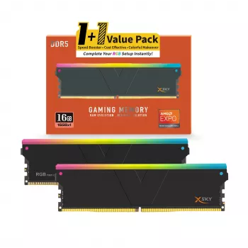V-Color Manta XSky RGB modulo di memoria 16GB DDR5-6000 CL30 EXPO, nero