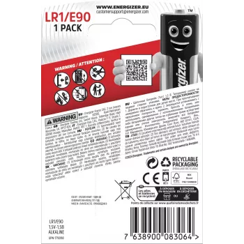 Energizer MAX AA batterie alcaline LR6 1,5V (confezione da 4) 312286