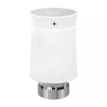 MOES TRV BY100 testina termostatica touch ZigBee