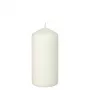 PAPSTAR candela cilindrica 13 cm bianco