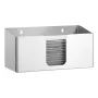 Bartscher ILZF20 dispenser asciugamani in carta, argento, acciaio cromo-nichel spazzolato, a parete, con chiusura 850057