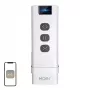 MOES YK2169 interruttore scenari wireless ZigBee 3.0, 4 canali, 12 scene, a batteria, bianco