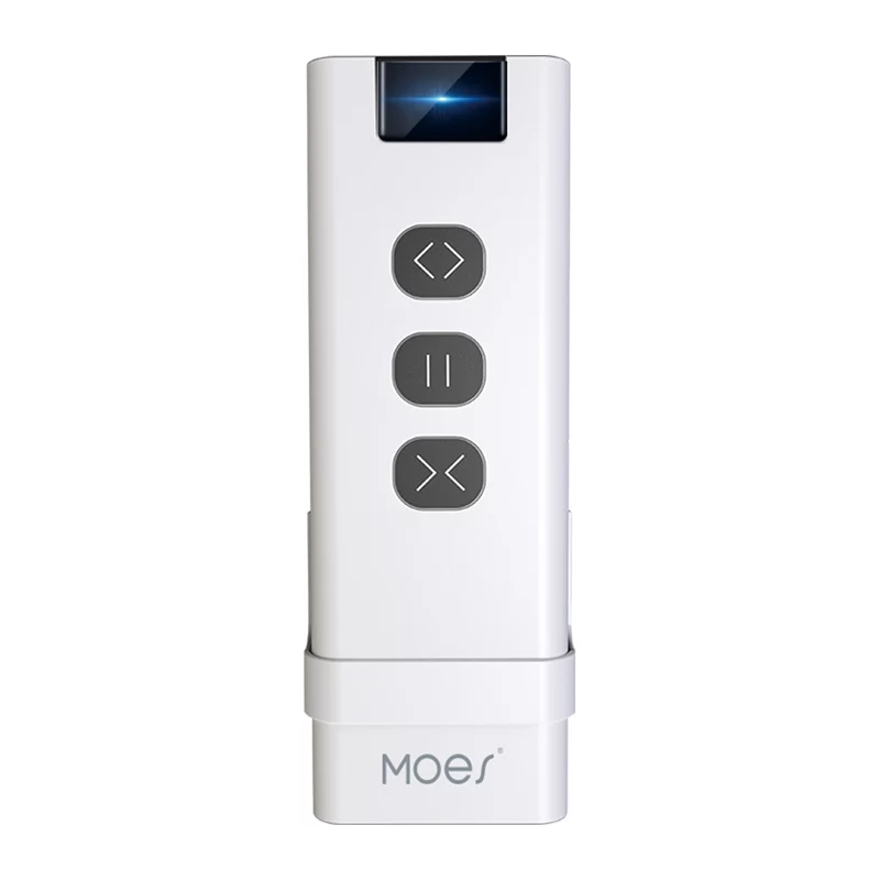 MOES YK2169 interruttore scenari wireless ZigBee 3.0, 4 canali, 12 scene, a batteria, bianco