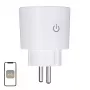 MOES MWP-EU16M-WH-MS presa smart con misurazione energia, 16A, Wi-Fi, bianco
