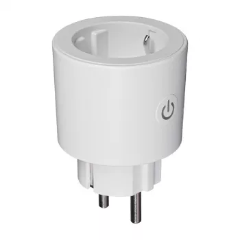 MOES MWP-EU16M-WH-MS presa smart con misurazione energia, 16A, Wi-Fi, bianco