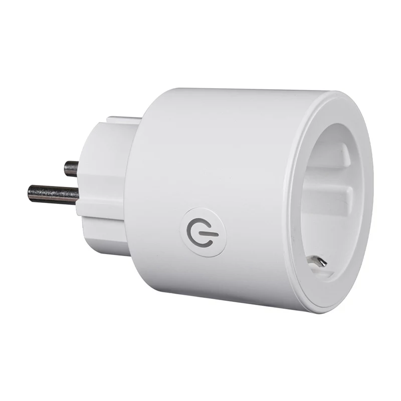 MOES MWP-EU16M-WH-MS presa smart con misurazione energia, 16A, Wi-Fi, bianco