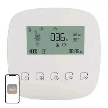 MOES WWP-BY-908 controller Wi-Fi per pompa di irrigazione a 2 canali