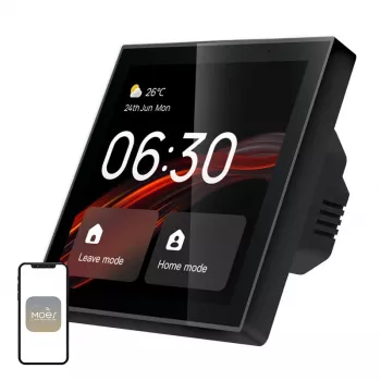 MOES CCP-TY-LN pannello di controllo Wi-Fi/ZigBee con display LCD da 4