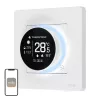 MOES ZHT-SR-GB-WH-MS termostato smart ZigBee per riscaldamento elettrico, bianco
