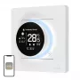 MOES ZHT-SR-GB-WH-MS termostato smart ZigBee per riscaldamento elettrico, bianco