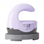 HTVRONT HPM02 Mini4 Pressa termica per trasferimento, viola