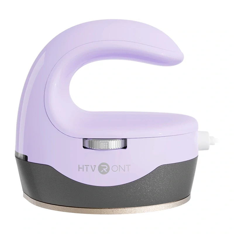 HTVRONT HPM02 Mini4 Pressa termica per trasferimento, viola