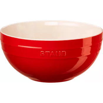 STAUB Piatto da portata rotondo 24 cm, rosso ciliegia
