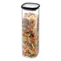 GEFU PANTRY Contenitore rettangolare 2,5 L nero, trasparente 1 pezzo