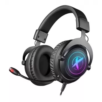 Cuffie gaming Defender EPIC PRO 7.1 Virtual Surround Sound RGB con microfono, USB, nero