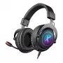 Cuffie gaming Defender EPIC PRO 7.1 Virtual Surround Sound RGB con microfono, USB, nero