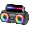 Altoparlante Bluetooth Defender BeatBox 20 20W con luce, microfono, FM, USB, TF