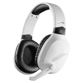 Cuffie gaming wireless Defender PHANTOM PRO 7.1 bianche Bluetooth + RF 2,4 GHz