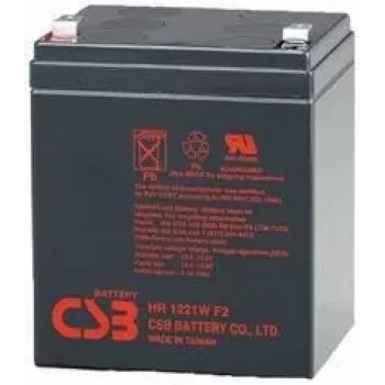 Batteria ricaricabile CSB Battery HR1221WF2 12V 5,3Ah AGM VRLA con terminali F2