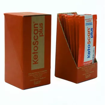 SCANVET KETOSCAN PLUS integratore liquido per bovini, ovini e caprini - 10 bustine x 20 ml
