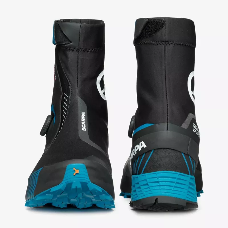 Scarpa Ribelle Run Kalibra G scarpa da trail running uomo, BOA Fit, GORE-TEX, nero/Azure, EU 45