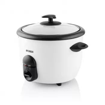 Hyundai HY-RC150 cuociriso 1,5L 500W acciaio inox pentola interna antiaderente con funzione mantieni caldo