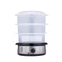Alpina cuocivapore elettrico 800W argento 3 livelli 9,5L senza BPA