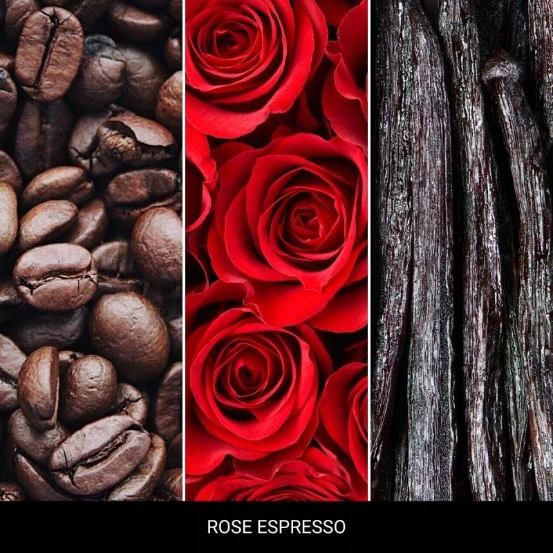 Millefiori White Rose Espresso deodorante per auto Duftclip