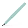FABER-CASTELL Poly Pen penna stilografica Caribic Blue tratto largo (B) 241010