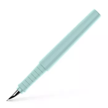 FABER-CASTELL Poly Pen penna stilografica Caribic Blue tratto largo (B) 241010