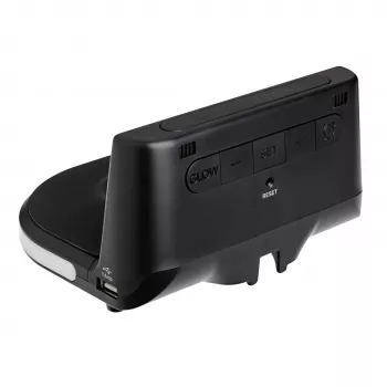 TFA Dostmann 60.2028.01 sveglia digitale con base di ricarica per ricarica wireless CHARGE