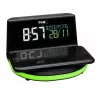 TFA Dostmann 60.2028.01 sveglia digitale con base di ricarica per ricarica wireless CHARGE
