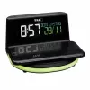 TFA Dostmann 60.2028.01 sveglia digitale con base di ricarica per ricarica wireless CHARGE