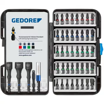 GEDORE set punte 666-045, 45 pezzi (3459519)