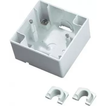 HEINRICH KOPP Kopp Paris placca coprifilo 1 modulo, bianco puro (RAL 9010), termoplastica, lucido 356313009