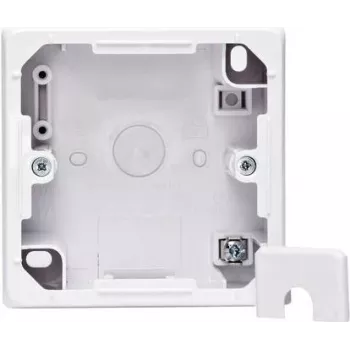 HEINRICH KOPP Kopp Paris placca coprifilo 1 modulo, bianco puro (RAL 9010), termoplastica, lucido 356313009