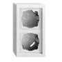 Gira F200 contenitore da parete 2 moduli bianco puro 106270