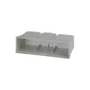 Eaton M22-H6 Cappa per involucro per piastra di montaggio, 6 posizioni, grigio (216553)